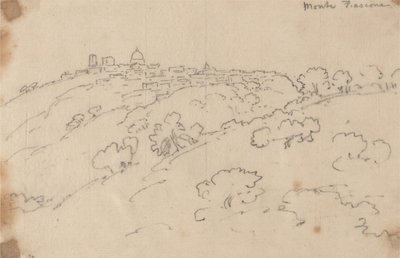 Monte Fiascone by John Robert Cozens